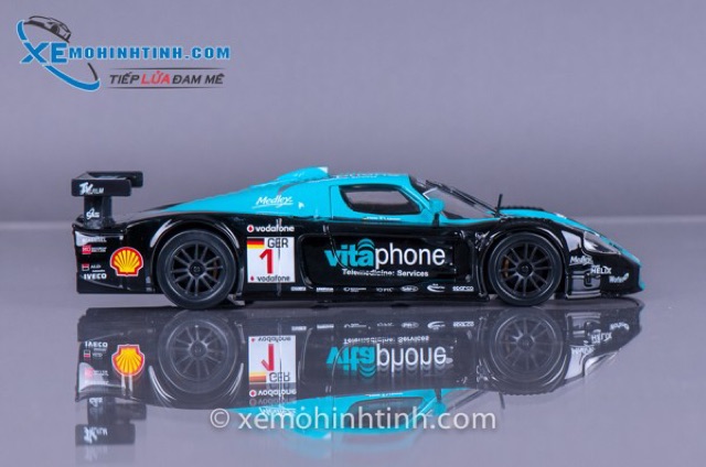 Xe Mô Hình Maserati Mc12 1:24 Bburago (Xanh)