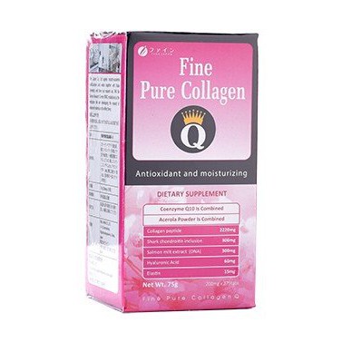Fine Pure Collagen Q Hỗ Trợ Đẹp Da ,Chống Lõa Hóa Da 375 viên