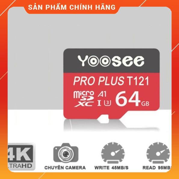 Thẻ nhớ Yoosee 64GB 32GB 16GB  tốc độ 100Mb/s