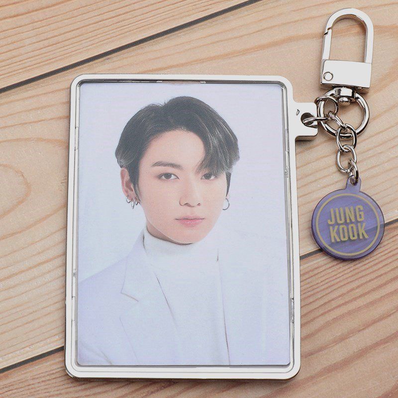 Photo Card Holder Keyring (Móc khóa đựng card BTS BBC)