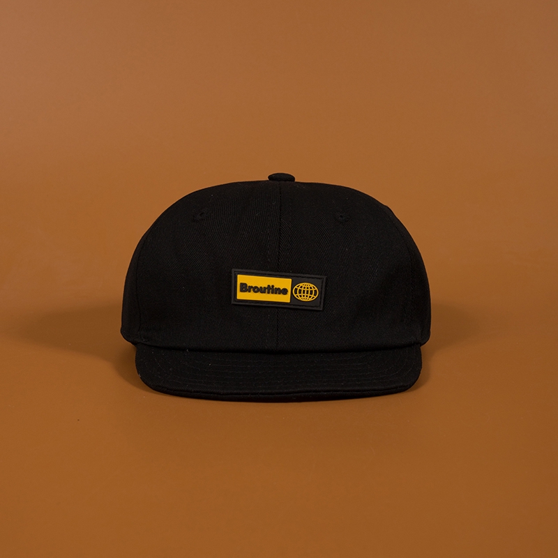 Nón lưỡi trai vành ngắn mềm mại thêu họa tiết phong cách hip hop Nhật Bản thời trang xuân hè