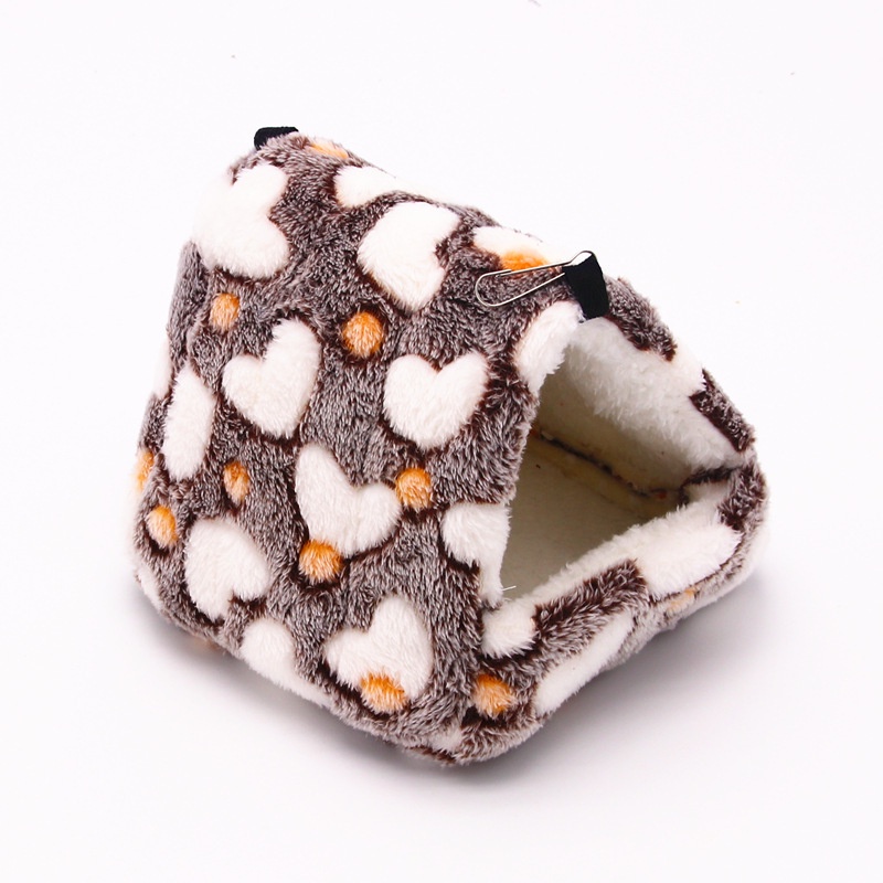 1 Lồng Ngủ Tam Giác Giữ Ấm Cho hamster Chim Vẹt