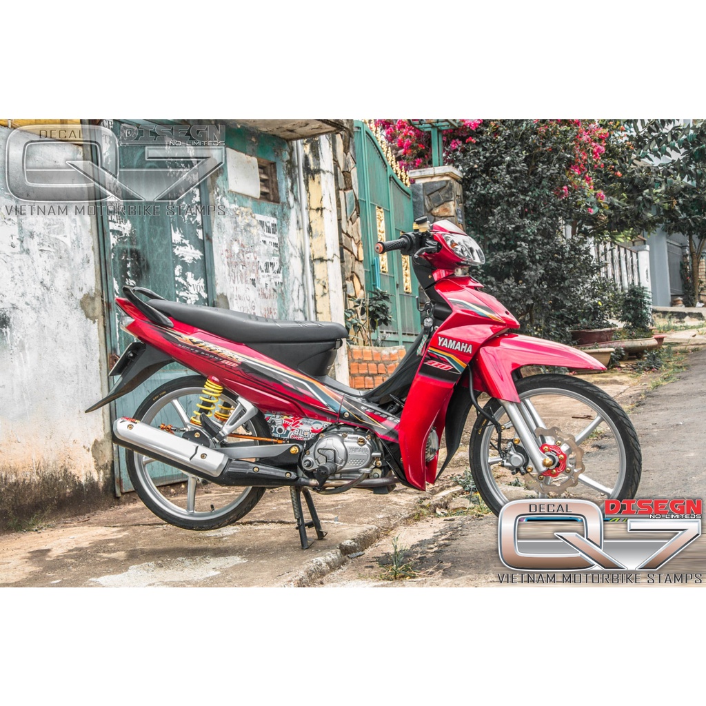 Tem Rời Sirius 110 Đỏ Đen