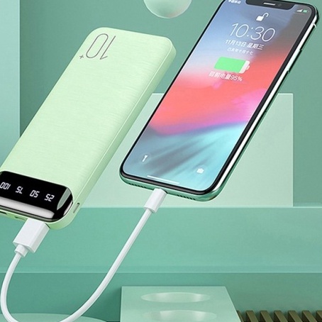 Pin dự phòng chính hãng 10000 mAh WK DESIGN WP-161 Sạc dự phòng thông minh an toàn cho mọi thiết bị - Bảo Hành 1 năm