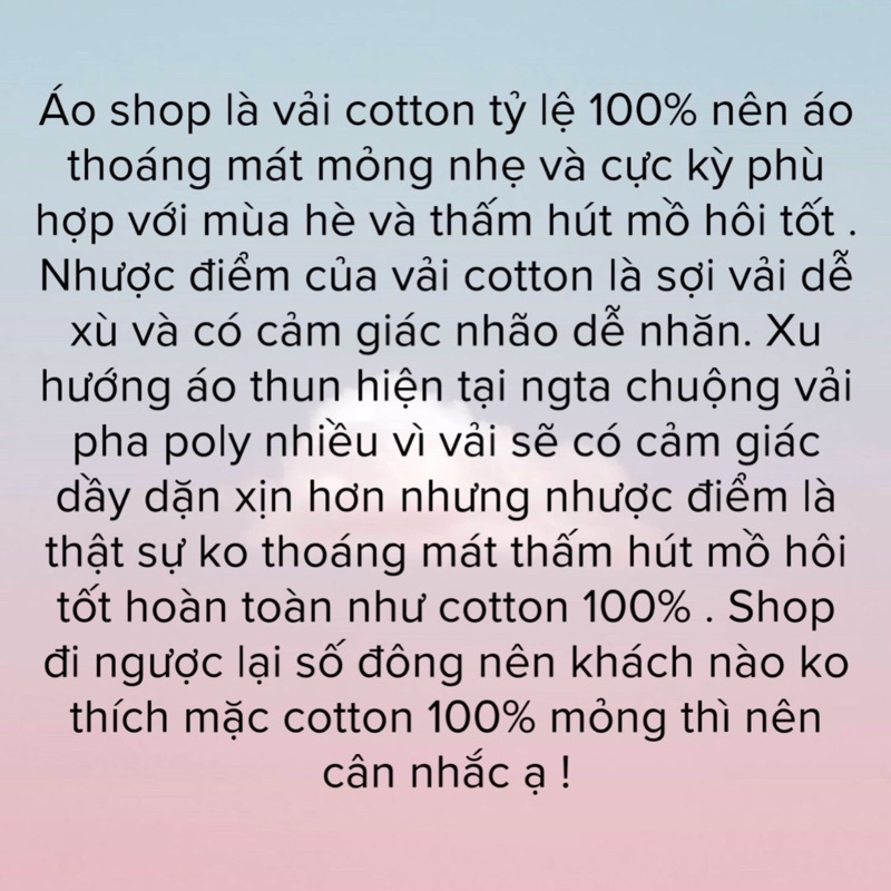 Áo cổ tròn tay dơi nhẹ 40-75kg | BigBuy360 - bigbuy360.vn