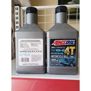 NHỚT AMSOIL 4T PERFORMANCE 10W40 (946 ML)