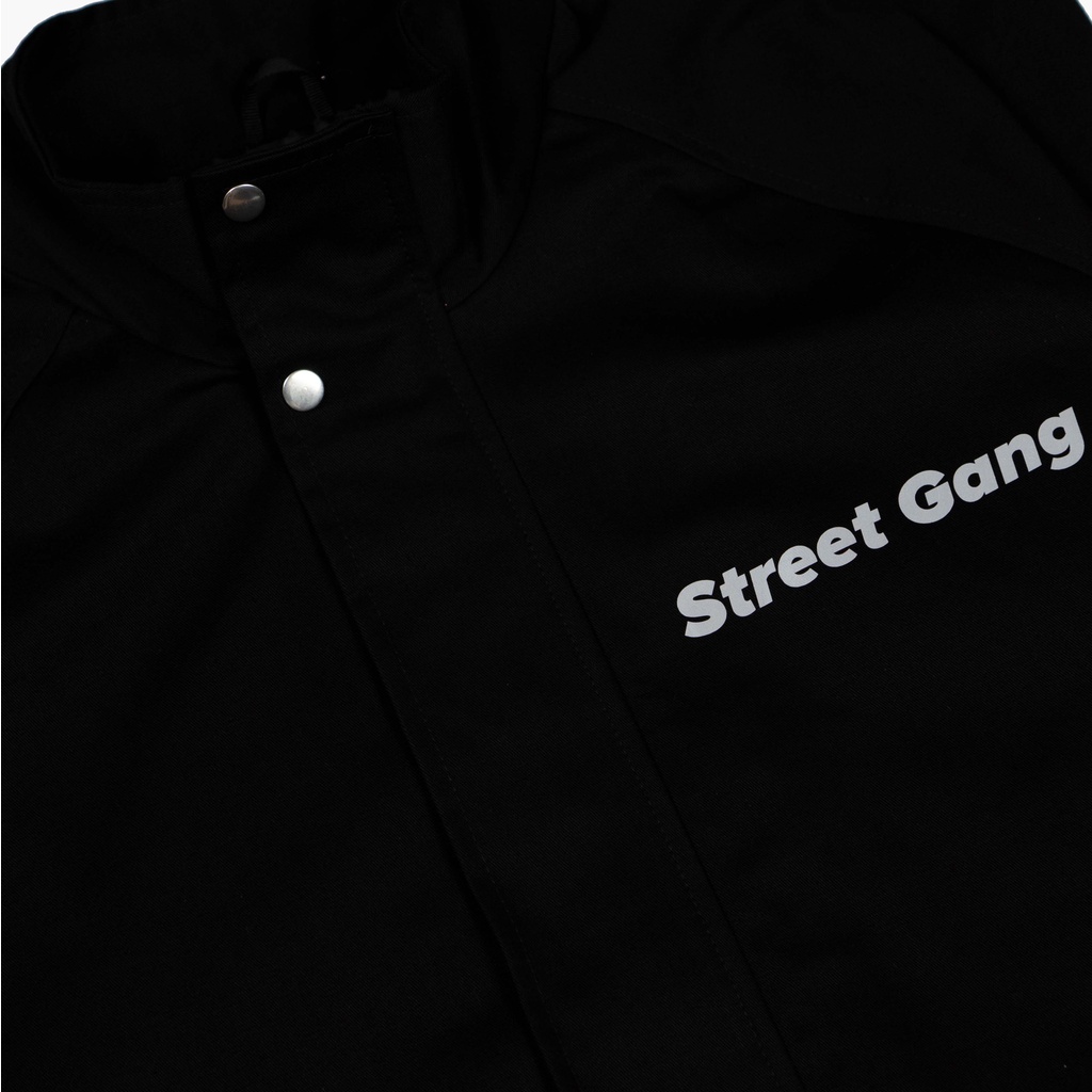 Áo Jacket Logo - Đen - Street Gang