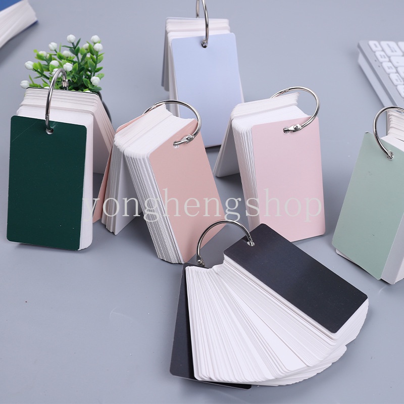 Set 100 Tờ Giấy Ghi Chú Kiểu Dáng Đơn Giản Tiện Dụng Cho Học Sinh