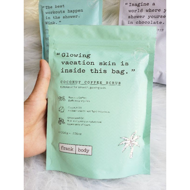 Tẩy tế bào chết toàn thân Frank Body | BigBuy360 - bigbuy360.vn