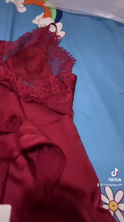 (VIDEO&ẢNH THẬT) Váy ngủ lụa phối ren mềm mại,quyễn rũ TẶNG quần chip hàng QC cao cấp – MSP:SP789 | BigBuy360 - bigbuy360.vn