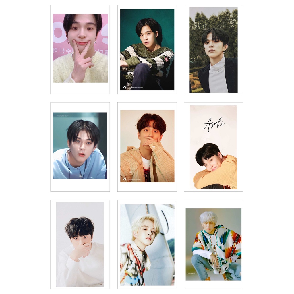 [Ép Lụa] Lomo Card 36 Ảnh TREASURE - HAMADA ASAHI