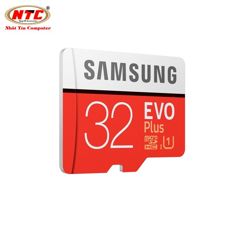 Thẻ nhớ MicroSDHC Samsung Evo Plus 32GB R95MB/s W20MB/s U1 2K - box Anh New (Đỏ) | BigBuy360 - bigbuy360.vn