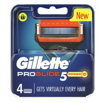 Hộp 4  lưỡi dao cạo râu Gillette Fusion Proshield/Fusion Proglide/Gillette Fusion