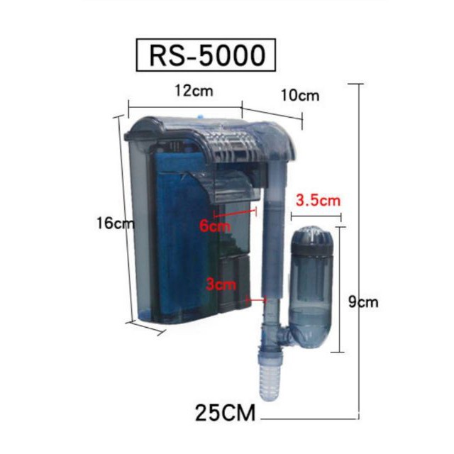 Lọc Thác RS 5000, RS 6000, RS 7000