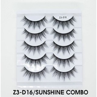 Mi Lụa - Z3D16 5 CẶP - 3D Silk Lashes - The Lash By Jaime