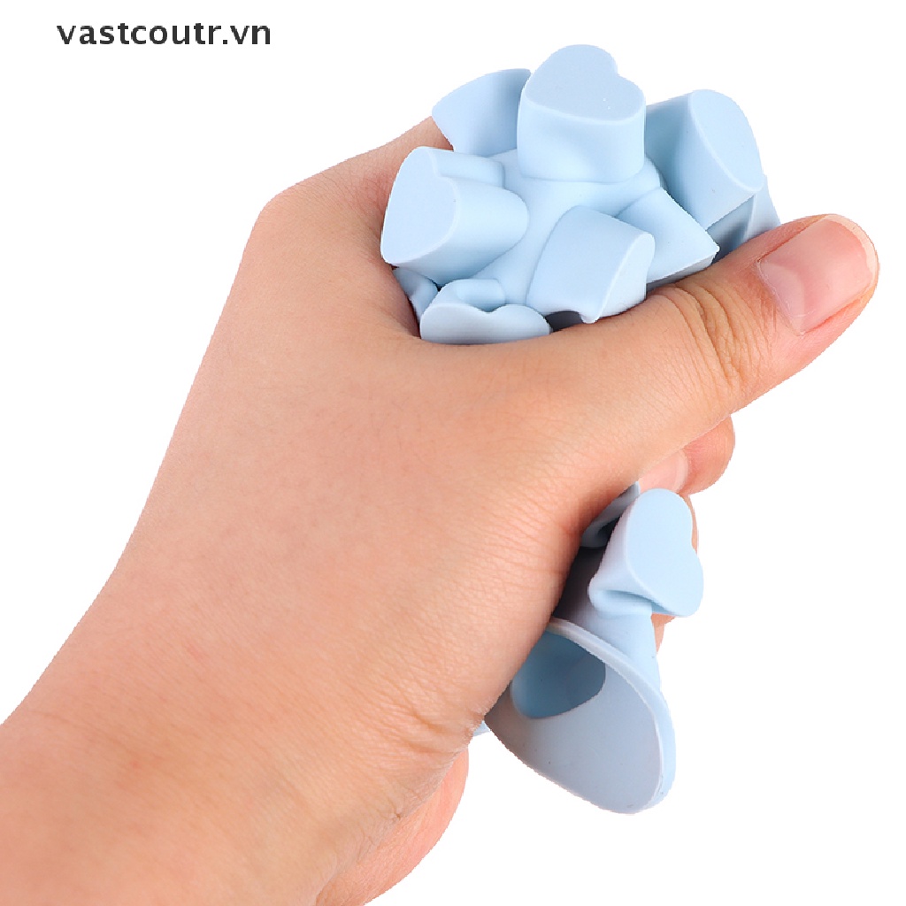 1 Khuôn Silicon Làm Bánh Kẹo Hình Trái Tim 55 Ngăn DIY