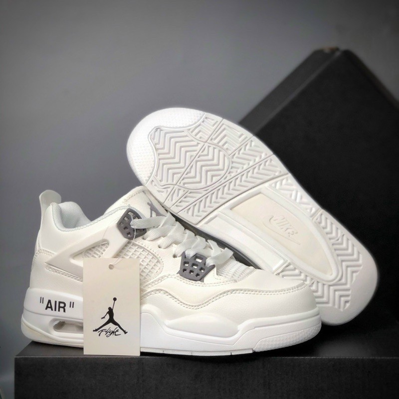 Giày Sneaker Jordan 4 OffWhite Full Box+Bill Full Phụ Kiện Giày Thể Thao Nam Nữ