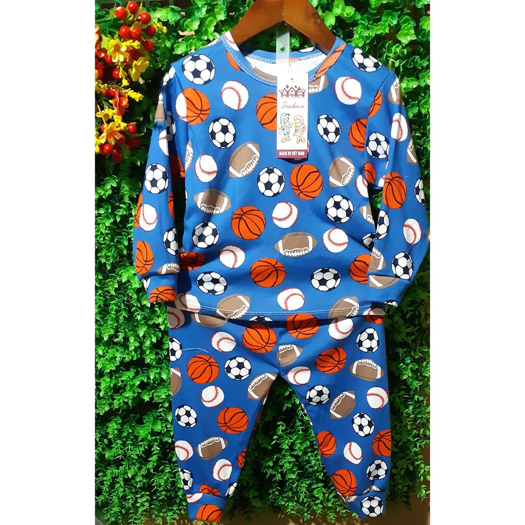 THANH LÝ bộ quần áo bé trai bozip size 5-8kg