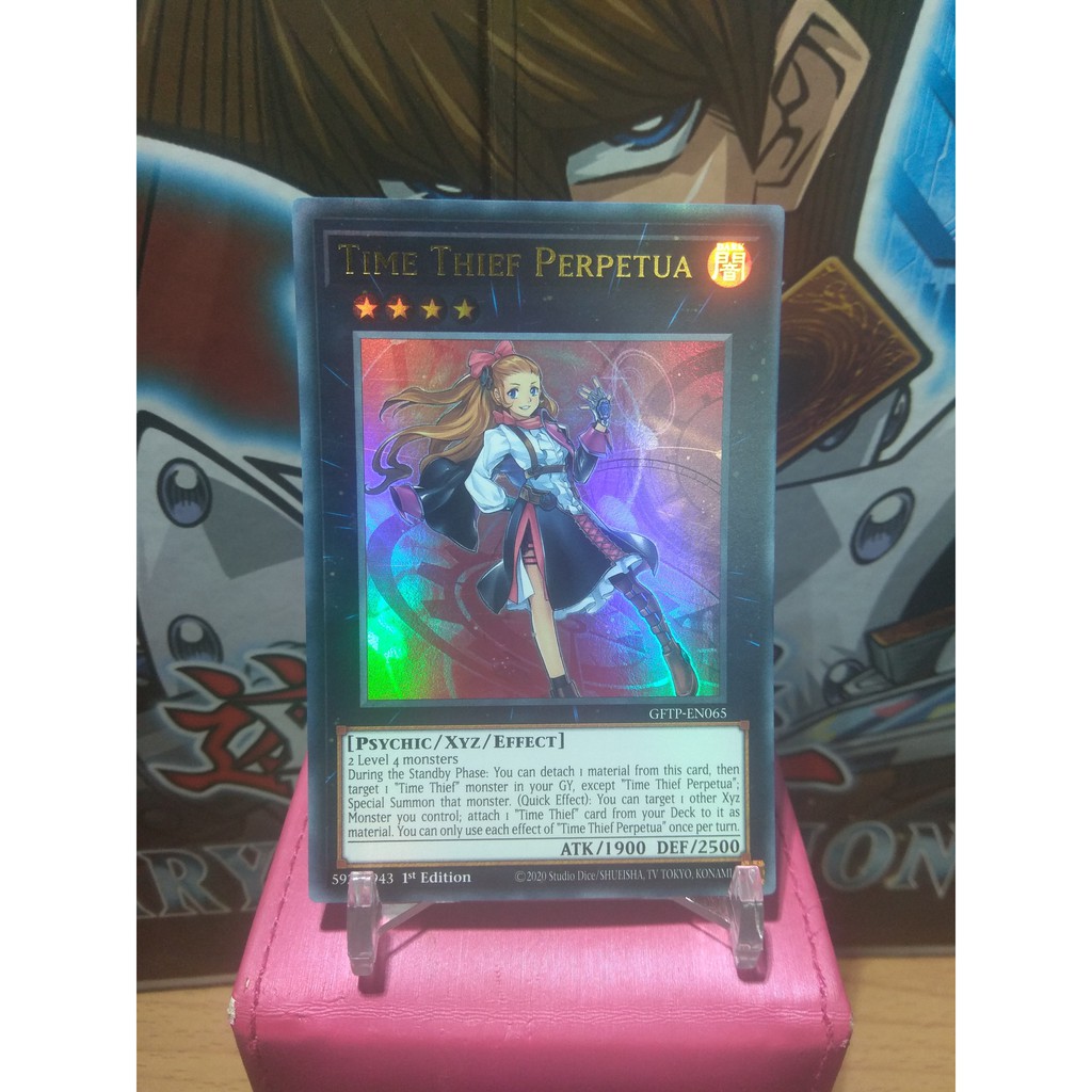 Thẻ bài Yugioh! Time Thief Perpetua - GFTP-EN065 - Ultra Rare 1st Edition