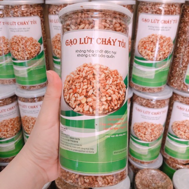 GẠO LỨT CHÁY TỎI 300GR - 33k