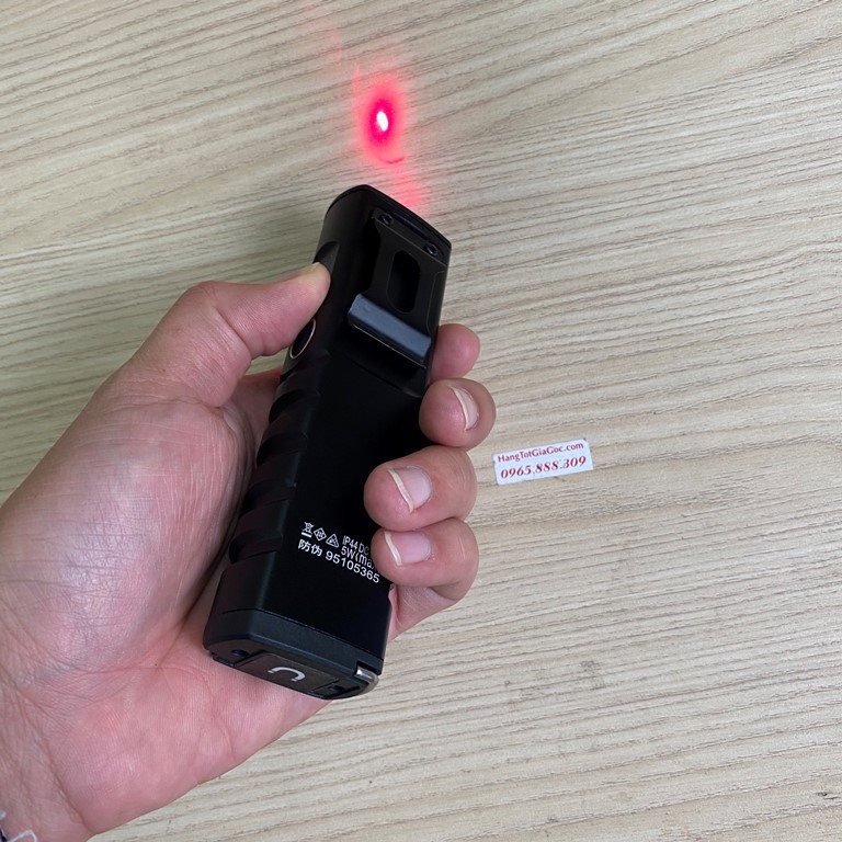 Đèn pin Laser tầm xa Supfire G20 đa năng, kiêm đèn pin siêu sáng, sạc dự phòng, nam châm ở đuôi –