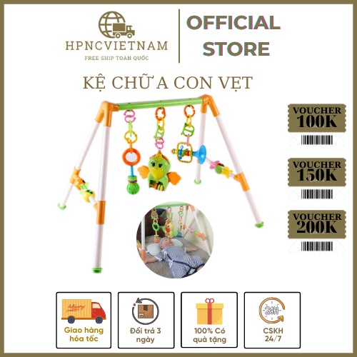 Kệ chữ A con vẹt có nhạc - Đồ chơi cho bé