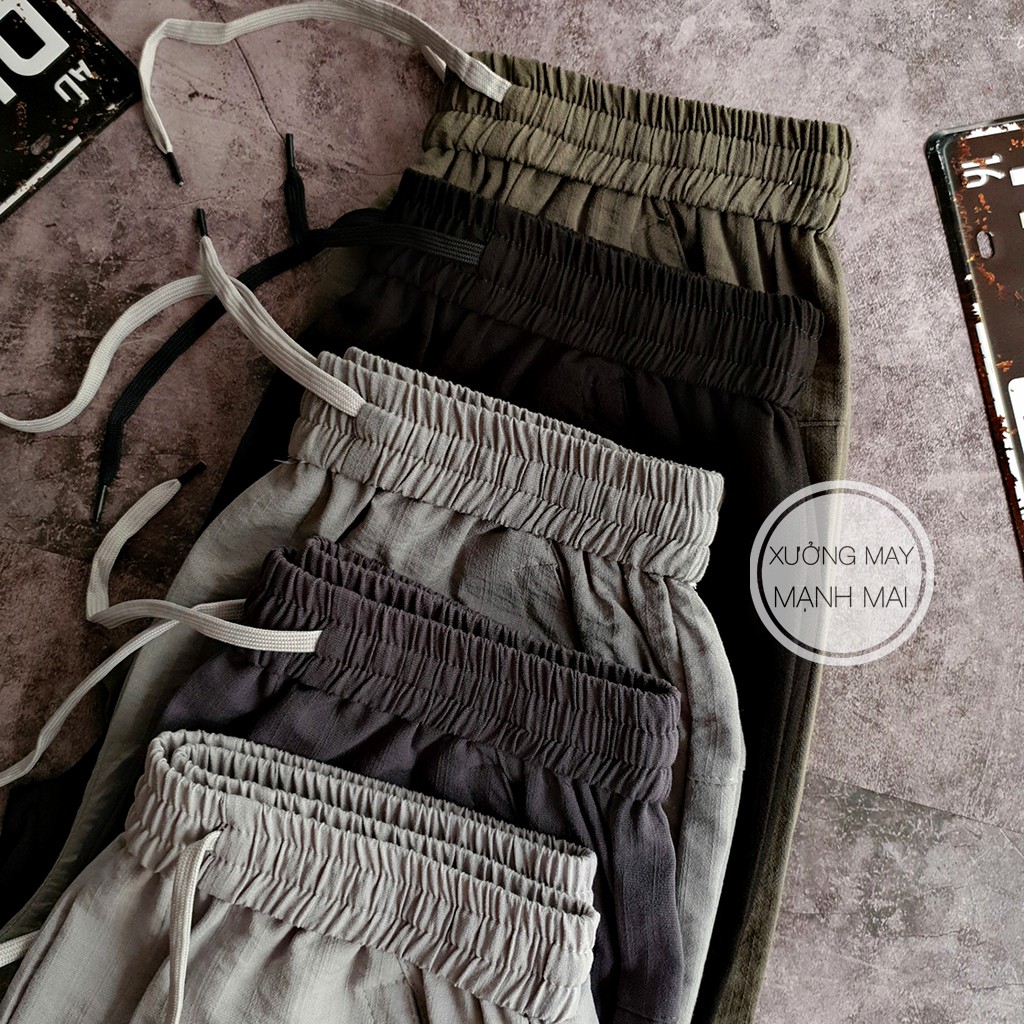 Quần ngố nam DOA 3 túi khóa chất liệu vải đũi xước siêu hot - QN09 | BigBuy360 - bigbuy360.vn