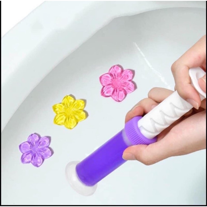 Gel hoa thơm dùng cho toilét ( combo 5 ống)