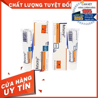 [CHÍNH HÃNG] Kem Hỗ Trợ Giảm Mụn Tái Tạo Trẻ Hoá Da Retacnyl Tretinoin Cream 0.025%, 0.05% Galderma - 30g