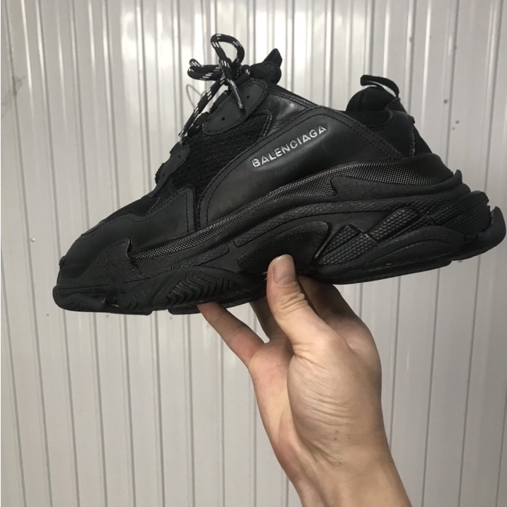 GIẦY THỂ THAO SNEAKER NAM NỮ BALENCIAGA TRIP S MÀU FULL ĐEN