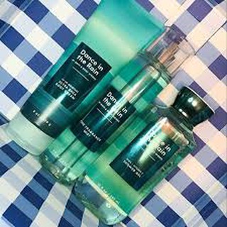Sản phẩm tắm lotion xịt thơm toàn thân bath & body works - dance in the rain