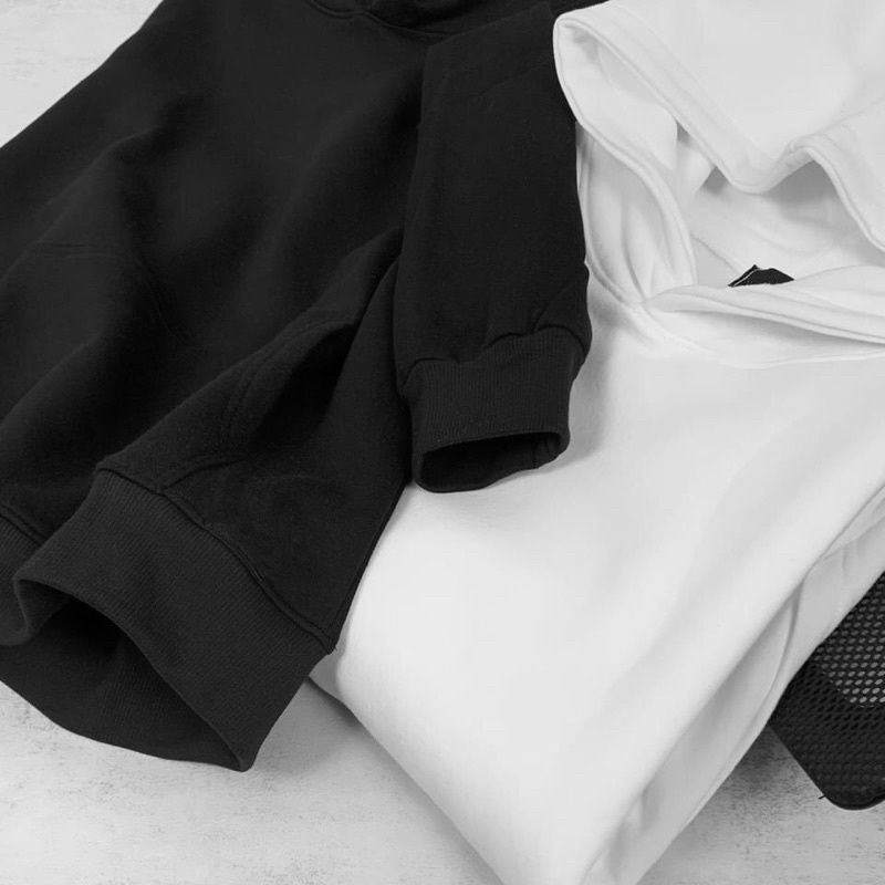 Áo Hoddie nỉ trơn unisex ( Nam/Nữ) vải dày mềm mịn