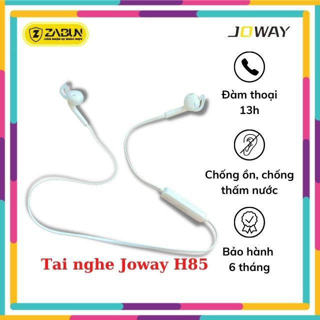 [Tai Nghe Thể Thao Chống Ồn] Tai Nghe Joway H85 Kết Nối Bluetooth, Nhỏ Gọn, Thiết Kế Bám Tai, Chống Thấm Nước Và Mồ Hôi