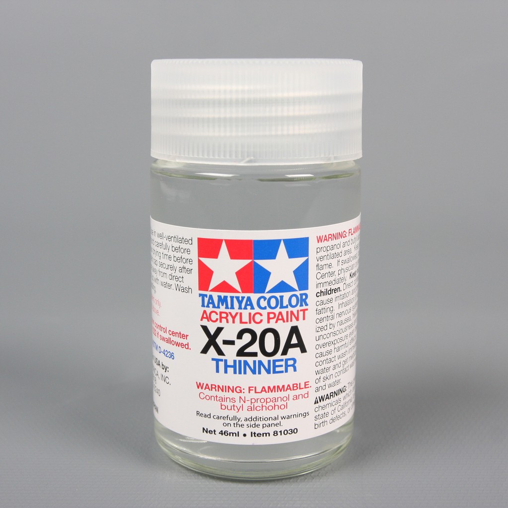 Dung dịch pha sơn TAMIYA - Acrylic Thinner X-20A