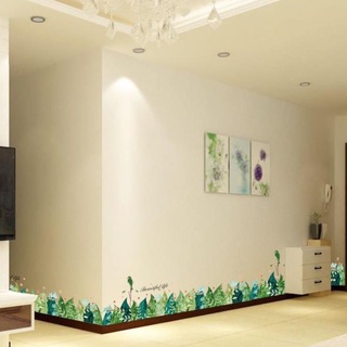 Decal dán tường Hàng rào cây - XH7221 Zooyoo