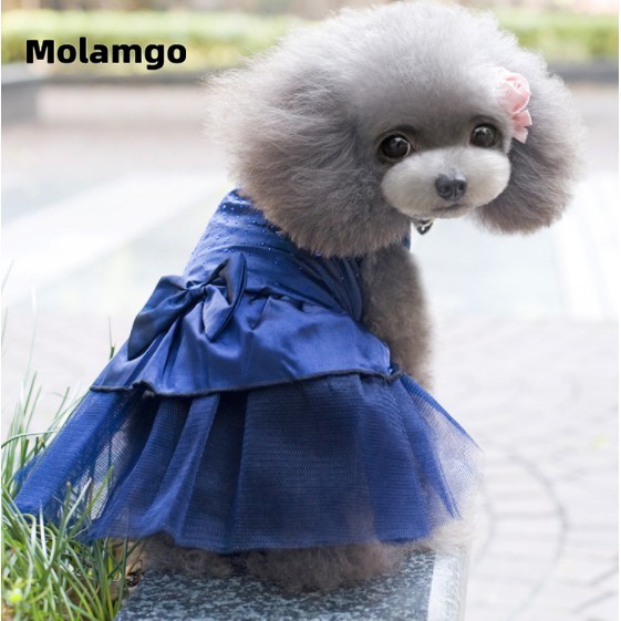 Áo đầm thun dễ thương dành cho thú cưng