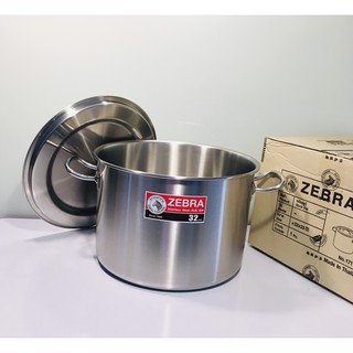 Nồi inox 304 nguyên khối Zebra 28x20cm - Sản xuất tại Thái Lan 171128