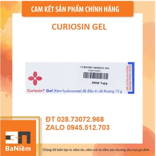 Gel mờ sẹo curiosin mờ sẹo,vết thâm,mụn,.. 15g