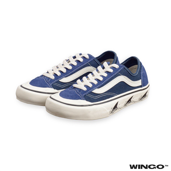 Vans Style 36 Decon Salt Wash Shark Fins Side Wall