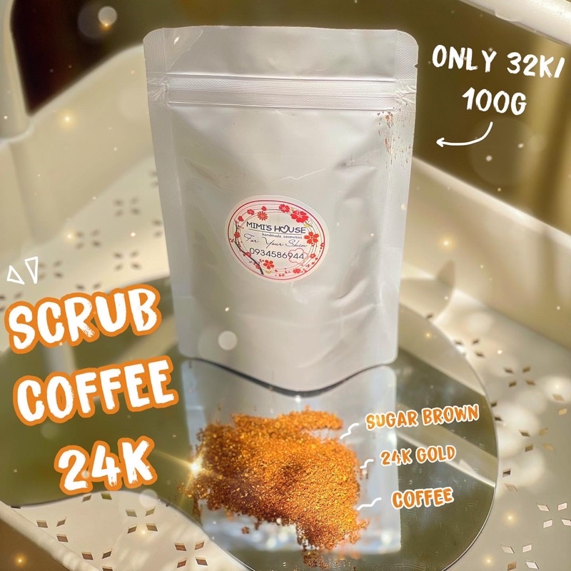 SCRUB COFEE 24K