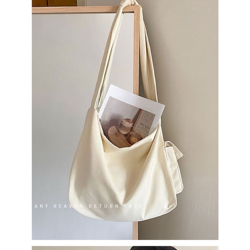 Túi Xách Canvas Đeo Vai Phong Cách Hàn Quốc Thời Trang Mới Cho Nữ