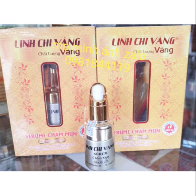 Serum linh chi vàng 30g.