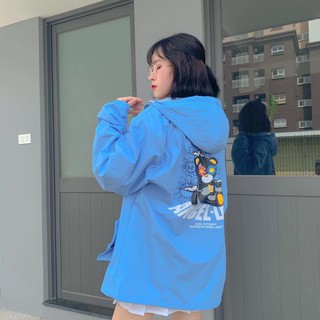 Áo khoác dù Jacket nam nữ đi nắng mưa