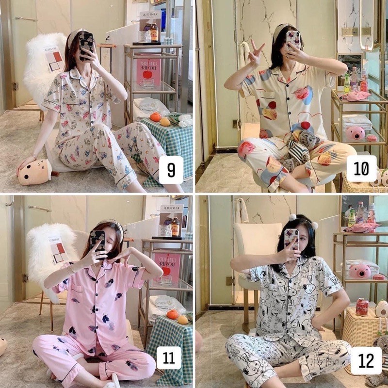 [RẺ VÔ ĐỊCH] PIIJAMA 12 MẪU
