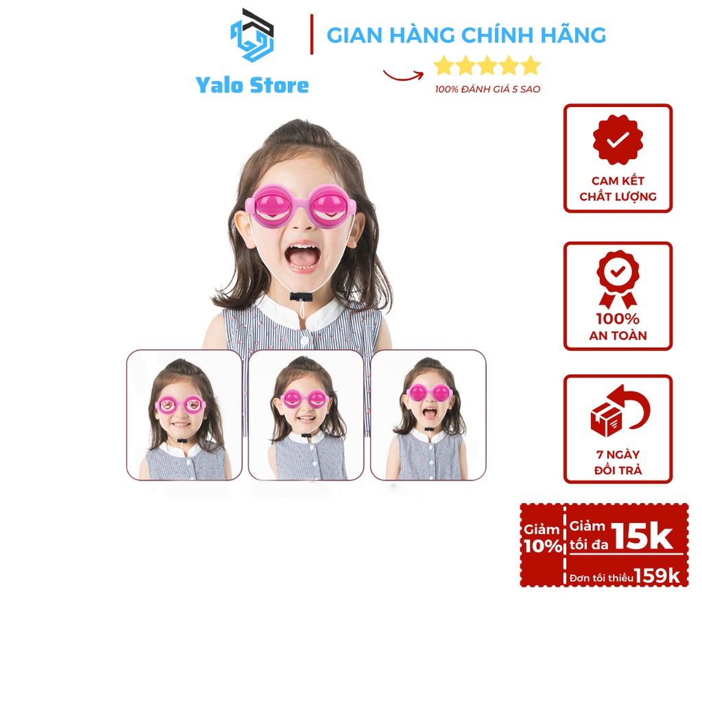 Đồ Chơi Mắt Kính Siêu Hot TikTok Vui Nhộn Mới Lạ Sáng Tạo Dành Cho Trẻ Em