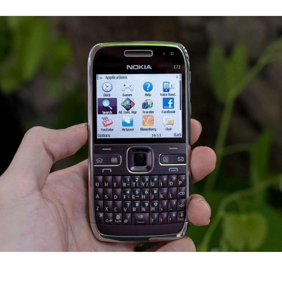 Điện Thoại Nokia E72 violet Hàng Chính Hãng Nguyên Zin Bảo Hành 12 Tháng