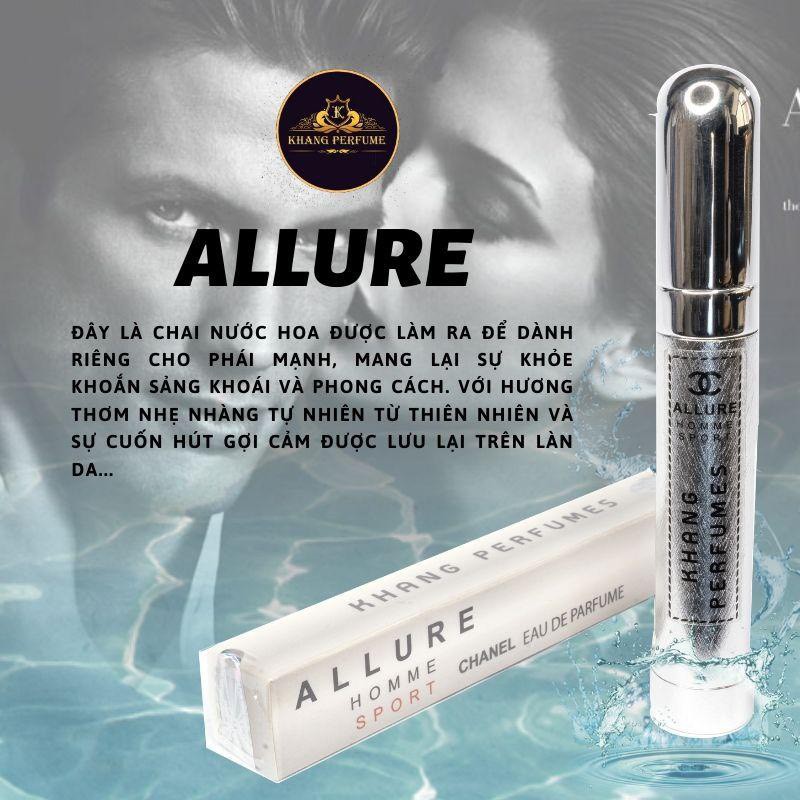 Nước Hoa Nam Allure Men by KALabo 12ml [Khang Perfume,cam kết Lưu hương 8-12h] | Thế Giới Skin Care