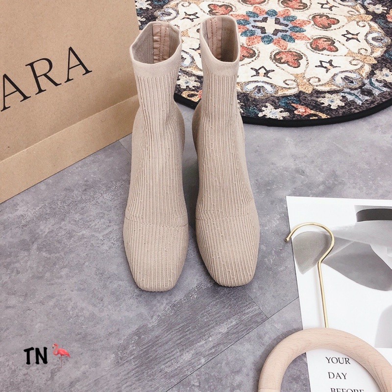 Boot len zara gót gương fullbox