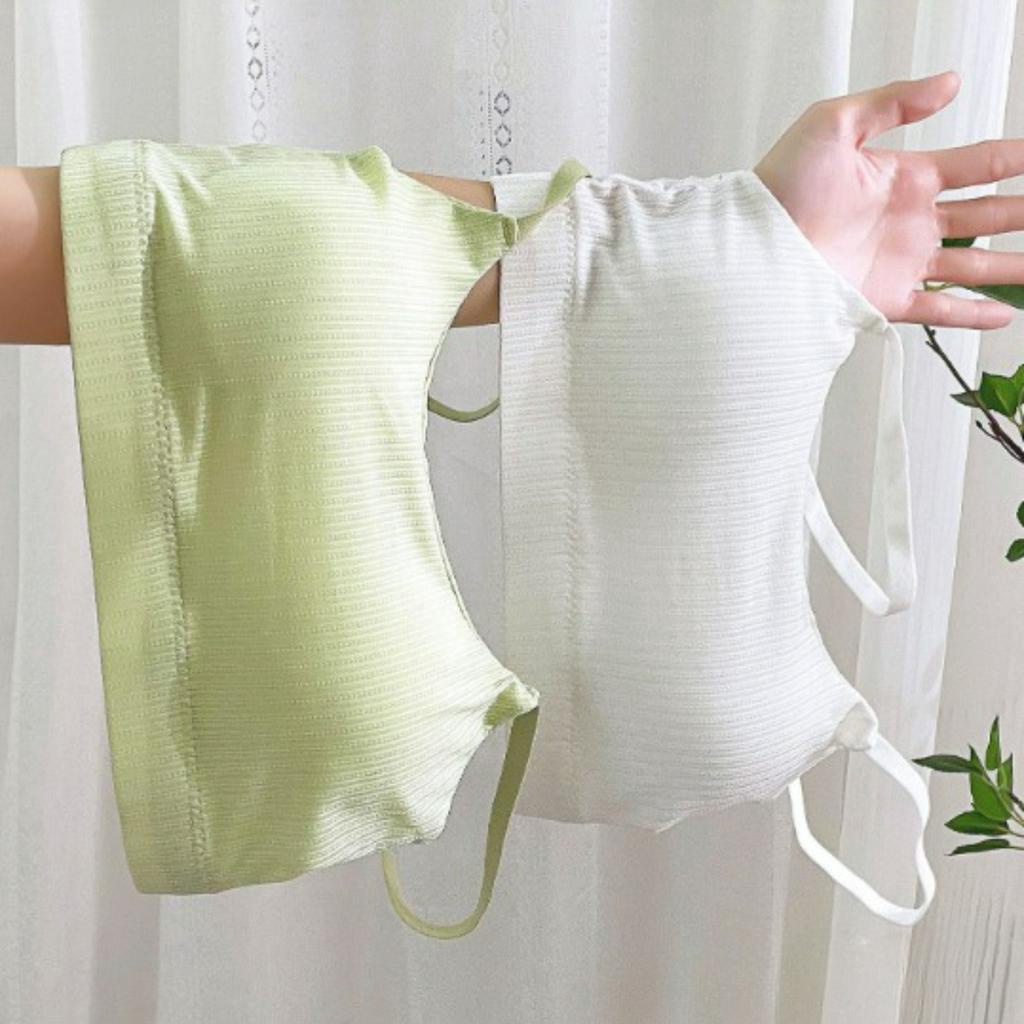 Áo bra nữ cotton - Áo croptop thể thao 2 dây co dãn mềm mịn mút mỏng thông hơi tôn dáng Kingshop B3813
