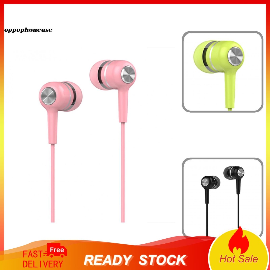 Tai nghe nhét tai có dây jack 3.5mm cho điện thoại OPPO